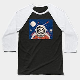 Space cat Baseball T-Shirt